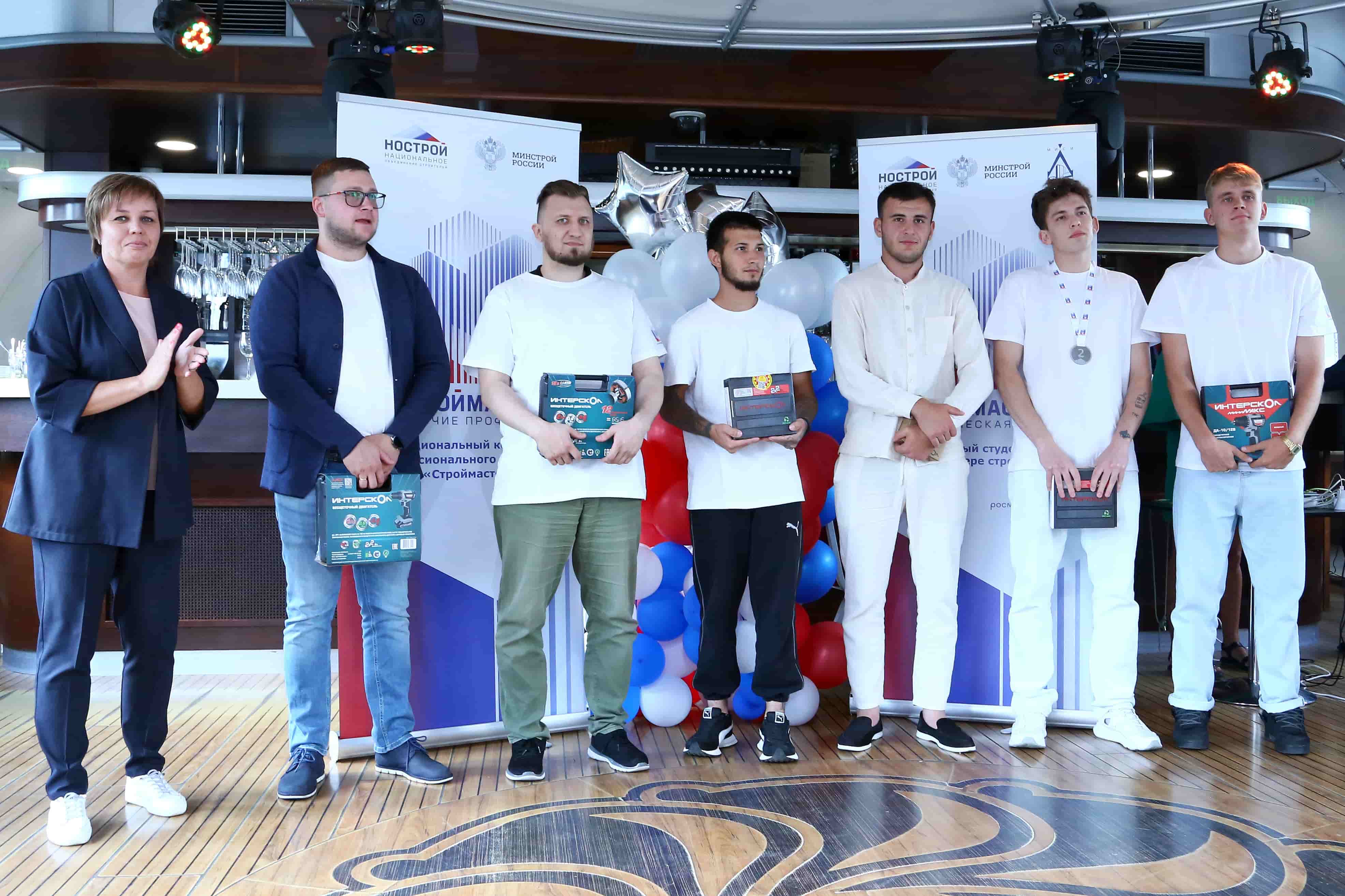 Победители конкурса «Строймастер 2023» стали обладателями аккумуляторного инструмента ИНТЕРСКОЛ