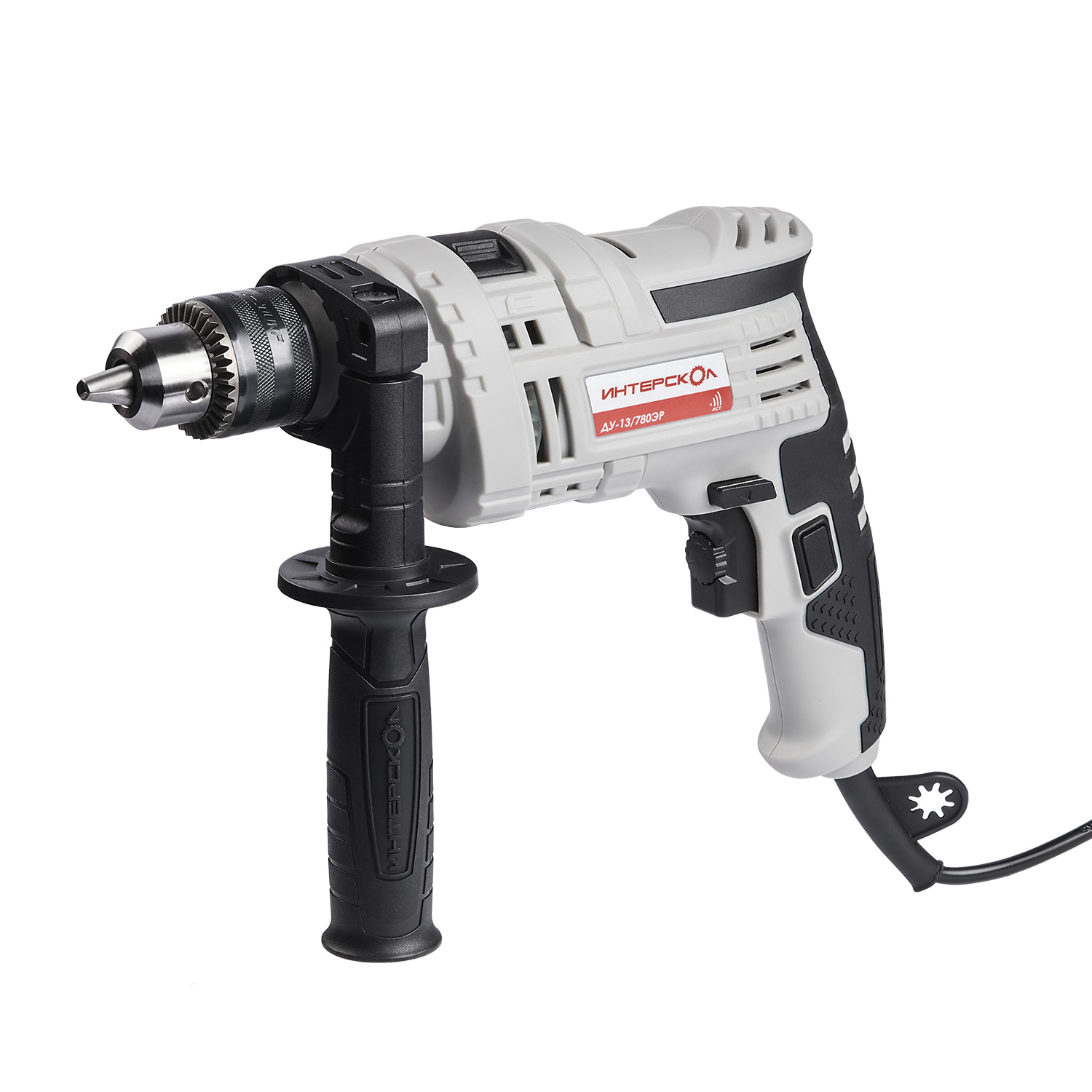 Дрель ударная ИНТЕРСКОЛ ДУ-13/780ЭР